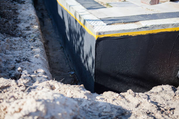 Professional Emergency Waterproofing technician working in Broadway, NC